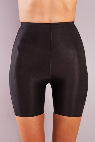 Melonika Golshan Girdle Hight Waist Micro Short Corset, İz Yapmayan Görünmez Yüksek Bel Paçalı Siyah Korse Çok Renkli
