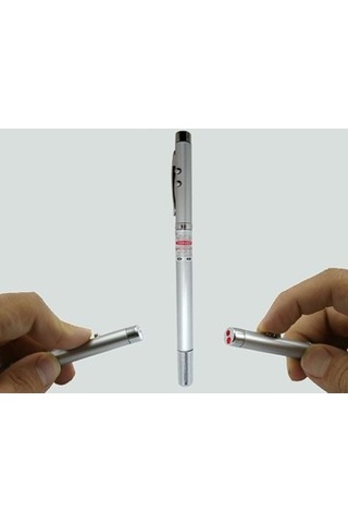 Uzayabilen Lazer Pointer Sunum Kalemi -mıknatıs Uçlu 01