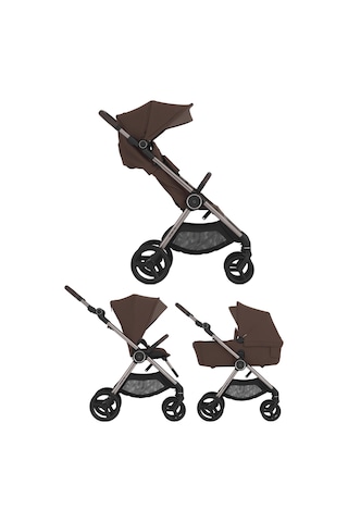 Anex Iq Premium Kabin Boya Dönüşebilen Çift Yönlü Bebek Arabası Portbebe Dahil Smart Set