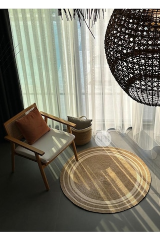 Home Turko Jüt Kilim, Paspas, Mutfak Halısı, Banyo Paspası, Kilim, Halı, Oturma Odası Halısı, Balkon Paspası 90 Diğer