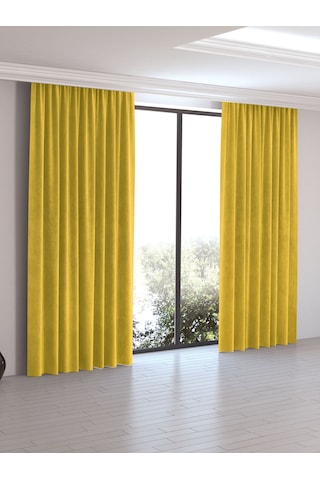 Home Daily Series Güneş Sarısı Ada Fon Perde Güneş Sarısı