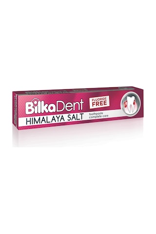 BilkaDent Florürsüz Himalaya Tuzu Diş Macunu 75 ML