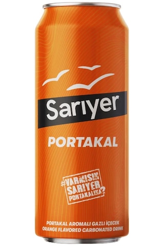 Sarıyer Portakal Aromalı Gazoz 330 Ml X 24 Adet