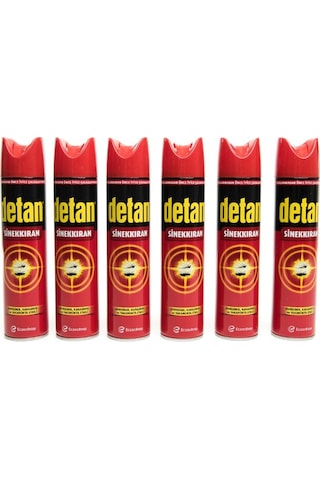 Detan Sinekkıran Su Bazlı 6 x 275 ML Detan Sinekkıran Su Bazlı 6 x 275 ML