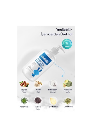 Organik Sertifikalı 2'si 1 Arada Şampuan & Duş Jeli