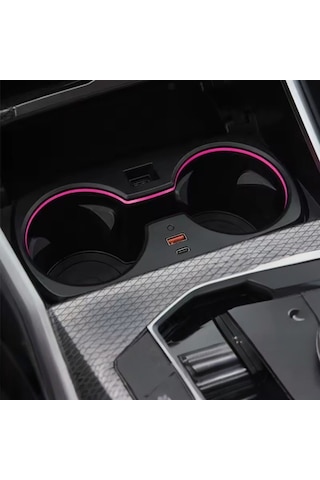 Xplagin Bmw 2-3-4 Serisi G20-28-42-22-26 - İ3-i4 Işıklı Bardaklık - Rgb Led Ambiyans