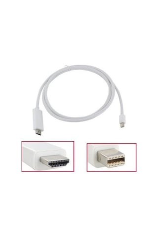Alfais 4500 Mini Displayport To Hdmi Çevirici Dönüştürücü Adaptör Kablosu (3 Metre)