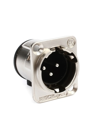 Switchcraft E3msc Xlr Erkek 3pin Metal Şase Tipi Konnektör 10'lu