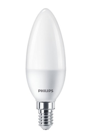 Philips LED Buzlu Mum Ampul 7W 806 Lumen 2700K Sarı Işık B38 E14 Duy (60W Eşleniği)