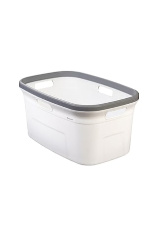 Taraftan Tutulabilen Çamaşır Sepeti - 20 Litre Çamaşır Selesi - Kirli Çamaşır Sepeti - Pp Genel