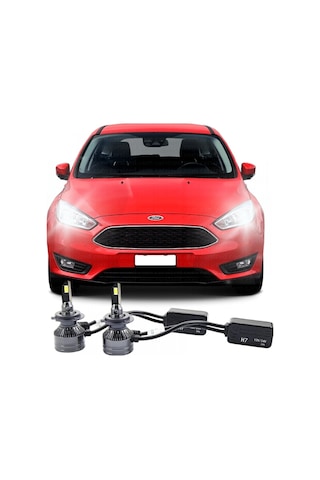 Ford Focus 3 2015-2018 Led Kısa Far Ampulü H7 Ultra
