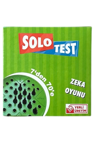 Solo Test - Zeka Ve Strateji Oyunu
