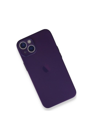 Apple iPhone Uyumlu 14 Plus Kılıf Pp Ultra İnce Kapak - 7a71d mor
