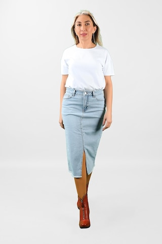 Kadın Kot Etek 2jk/6649 001