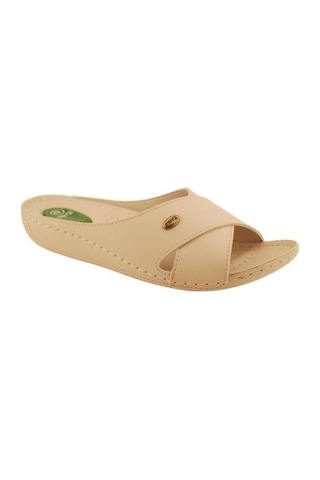 Muya Cyrus 31124-551 Topuk Jelli Anatomik Taban Kadın Terlik Full Krem 36-40 Krem