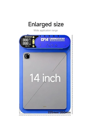 Mechanic Cp14 Plus 14 İnç 150w Isıtmalı Ekran Sökme Pedi