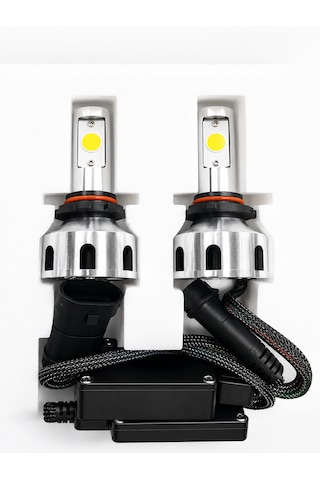 9006 Soket Girişli Beyinli Led Xenon Far Ampulü 6500k Beyaz Işık 12v