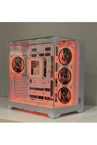 Alltech Anime Karakterli 7argb Fanlı Akvaryum Kasa Beyaz