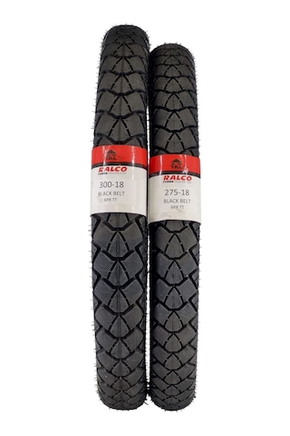Cg Motor Kışlık Desen Lastik 300-18 Ve 275-18 Tt Tubetype - İç Lastikli Tip Takım