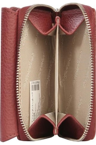 Cengiz Pakel Kadın Hakiki Deri Mini Yatay Çıtçıtlı Cüzdan/portföy - 65288 - Bordo 65288-bordo