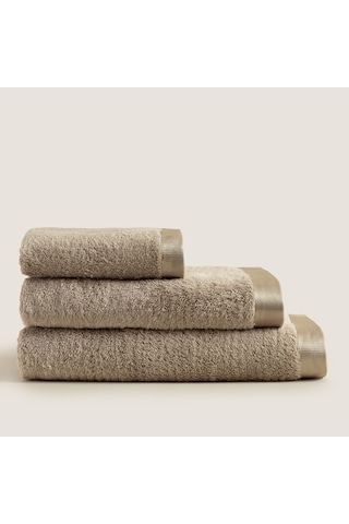 Chakra Floss Bambu Banyo Havlusu 85x150 Cm Kum Taşı