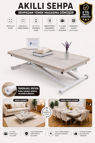 Home Üst Tabla Mdf Libon Oval Köşe Alt Beyaz