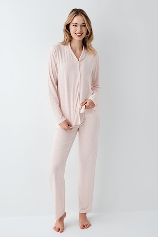 Arnetta Kadın Pembe Gömlek Pijama Ar3418-s-v1 Pembe