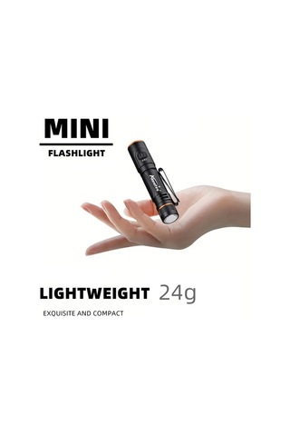 Brightnova Alonefire Mini Yüksek Parlaklık Usb Şarjlı Gray X81 Fener Kampçılık Yürüyüş Seyahat Acil Durum 24g Alüminyum Alaşım 5 Seviye Ayarlanabilir Işık Tip C Şarj Altın