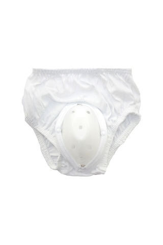 Beyaz Aslan Sünnet Külodu Kasık Koruyucu Takılabilen Külot