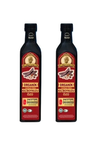 Atışeri Mersin Ziraat Organik Soğuk Pres Keçiboynuzu Özü 2 x 700 G