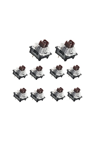 Mekanik Klavye Yedek Switch-3 Pinli 10 Adet - 4 Farklı Seçenek