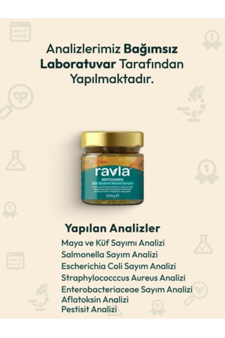 Ravla Matchamix Ballı Bademli Bitkisel Karışım 225 G