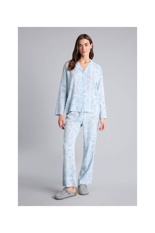 Defacto Desenli Pijama Takımı Üst Alt F9824AX26SP