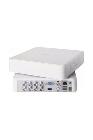 Hikvision Ds-7108hghı-m1 8 Kanal H.265 Pro+ Dahili Ses Desteği 1 Sata Hibrit Kayıt Cihazı