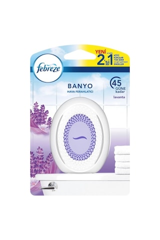 Febreze Hava Ferahlatıcı Banyo Oda Kokusu Lavanta