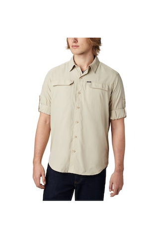 Columbia Erkek Gömlek Ao0651 Silver Ridge2.0 Long Sleeve Beyaz
