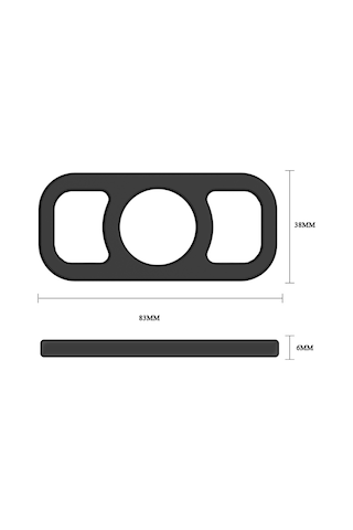 Hızlı Express Baile Süper Kalite Yumuşak Silikon Penis Halkası Penis Kıskacı