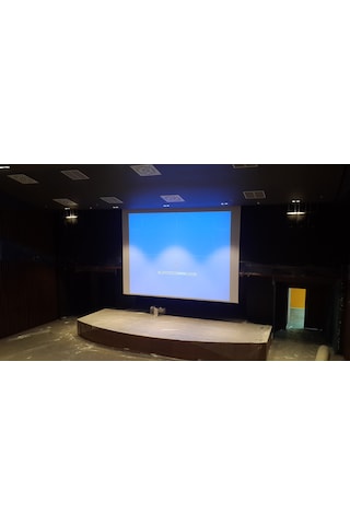 Sanper 500x375 Cm Motorlu Projeksiyon Perdesi