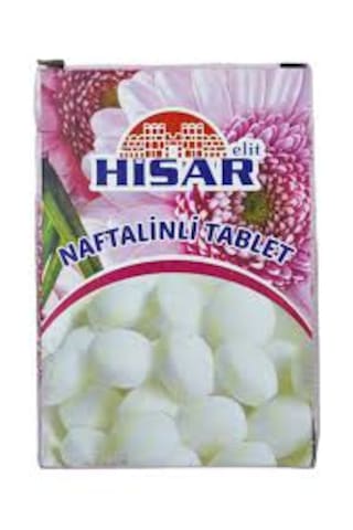 Hisar Misket Naftalin Tablet Koku Giderici 100 Gram 5 Paket