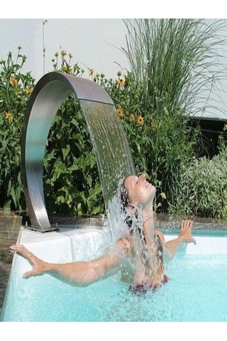 DEV PASLANMAZ 600x900 mm Kobra Model Havuz Şelale AISI 304 Kalite