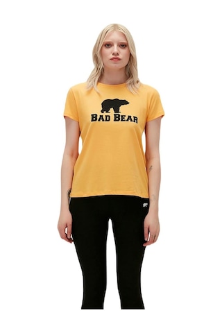 Bad Bear 21.03.07.010-C25 Logo Tee Kadın T-Shirt 001