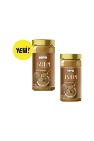 Çifte Kavrulmuş Tahin Glutensiz Taş Değirmen 500 Gr 2 Adet Toplam 1000 Gr