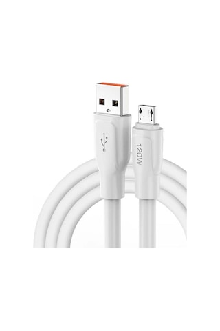 Bn91 Micro Usb Kablo 120w Süper Hızlı 6 Amper Ultra Kalın Şarj Da