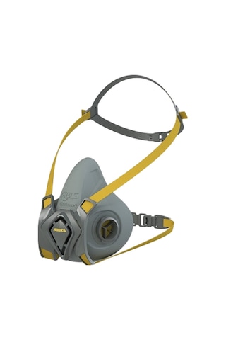 Mirka Yarım Yüz Maske Seti A2p3 R A2p3 Filtreli, Profesyonel Kömürlü Maske