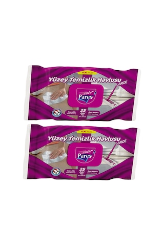 25 Li Yüzey Temizlik Havlusu Large İkili Paket Diğer