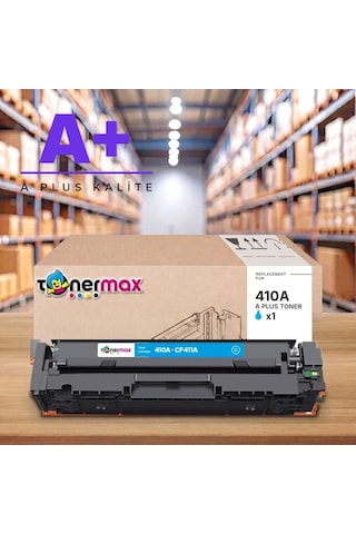 Hp 410a Cf411a Mavi Uyumlu Toner A Plus / Color Laserjet Pro M452 / M477 / M377