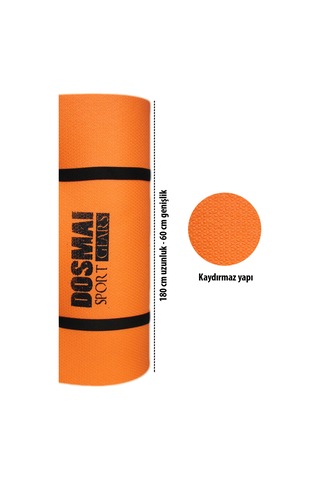 16 Mm Taşıma Askılı Çift Taraflı Iki Renk Kamp Pilates Minderi T