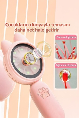Özel Üretim Bilim Merak Cihaz Mini Dijital Mikroskop Tsm02 Mavi