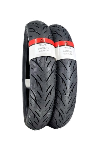 110/80-17 Ve 90/90-17 Tl Tubeless - Dubleks Bl086 Motosiklet Takımı