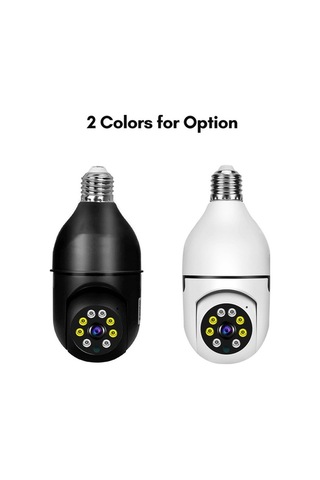 Tongxida 1080p Akıllı Wifi Güvenlik Kamerası: Çift Yönlü Sesli, Hareket Algılama, Gece Görüşü, Mobil Uzaktan İzleme Beyaz Beyaz